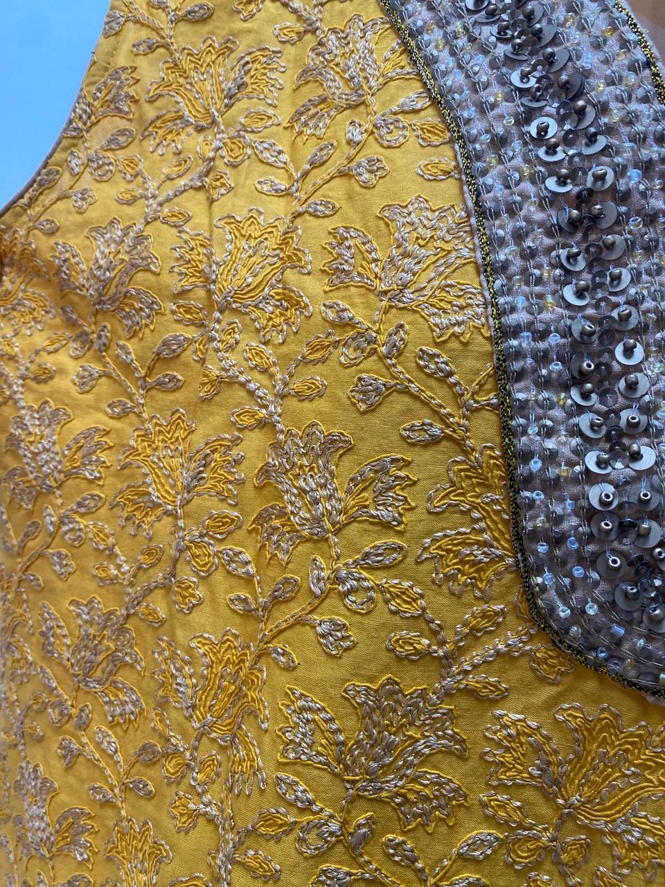 Túnica indiana estilo Kurta - Foto 2