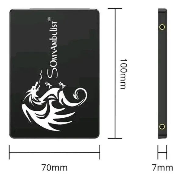 Ssd 512gb Somnambulist Dragon Sata 2.5 Branco - Armazenamento