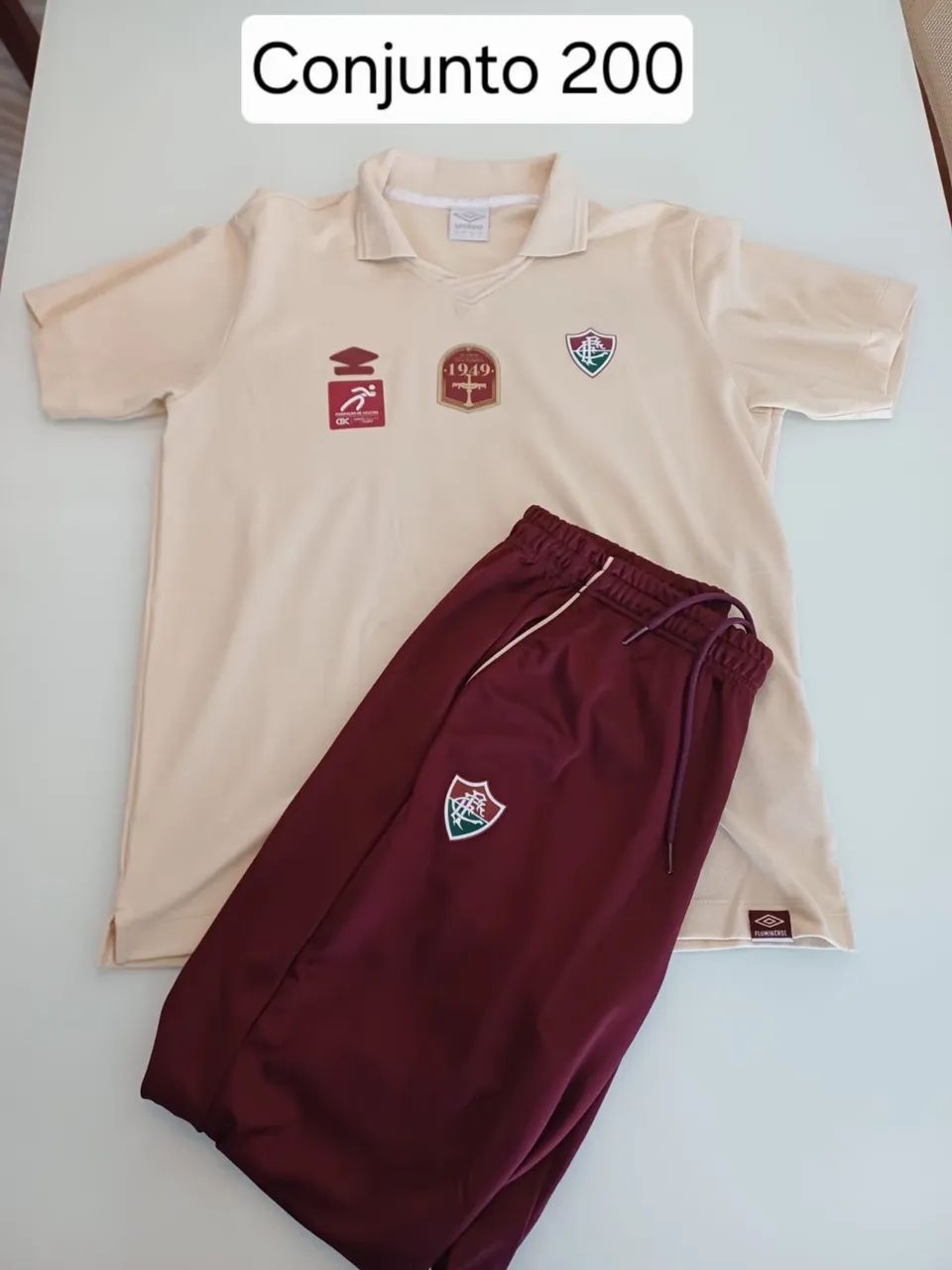 Uniformes oficiais do Fluminense (passeio e treino) - Foto 2