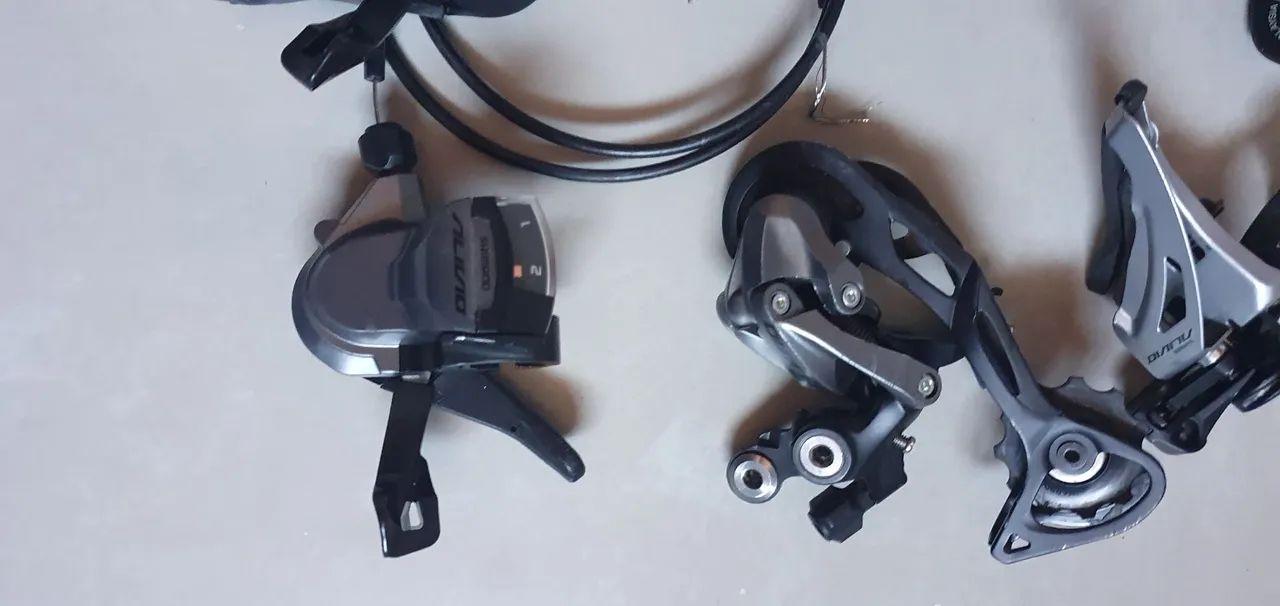 Kit shimano alívio 2x9  - Foto 3