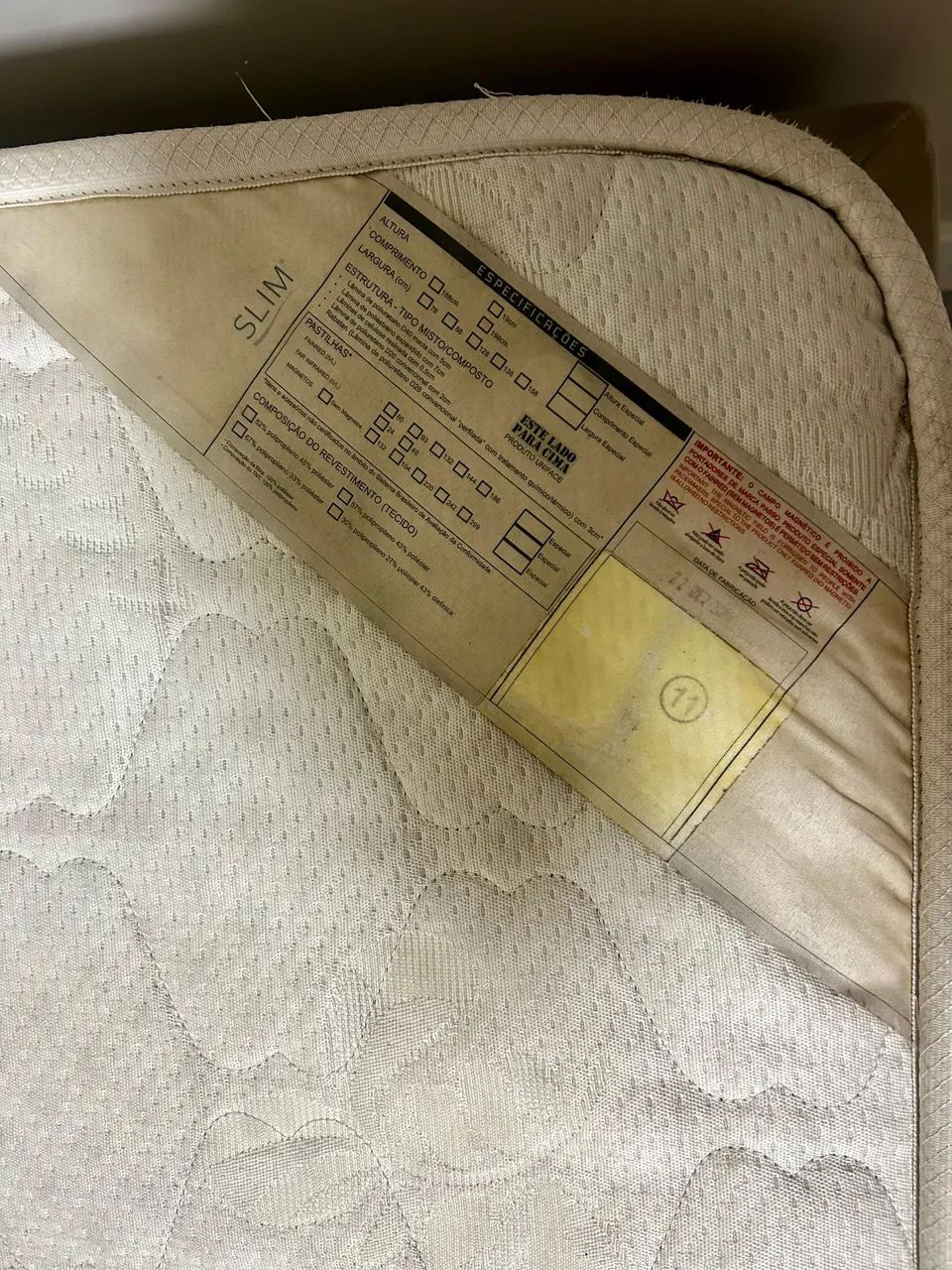 Vendo Colchão de Solteiro Nipponflex Slim + Box (Premium / Terapêutico) - Foto 2