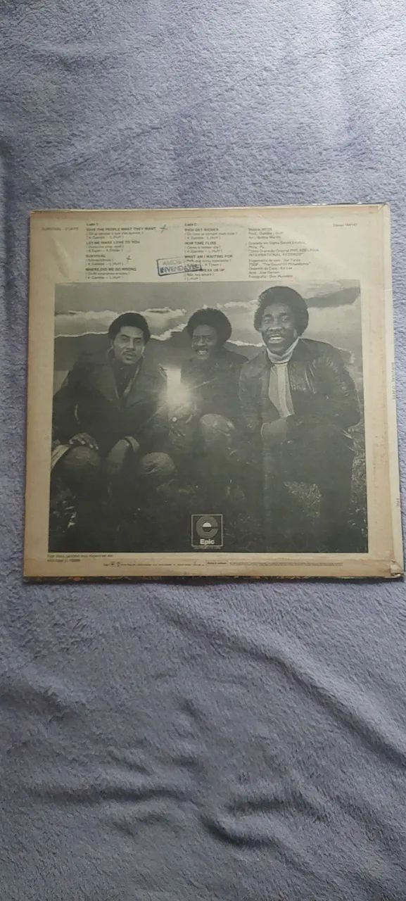 LP Vinil THE O'JAYS "The Survival" raro - Foto 4