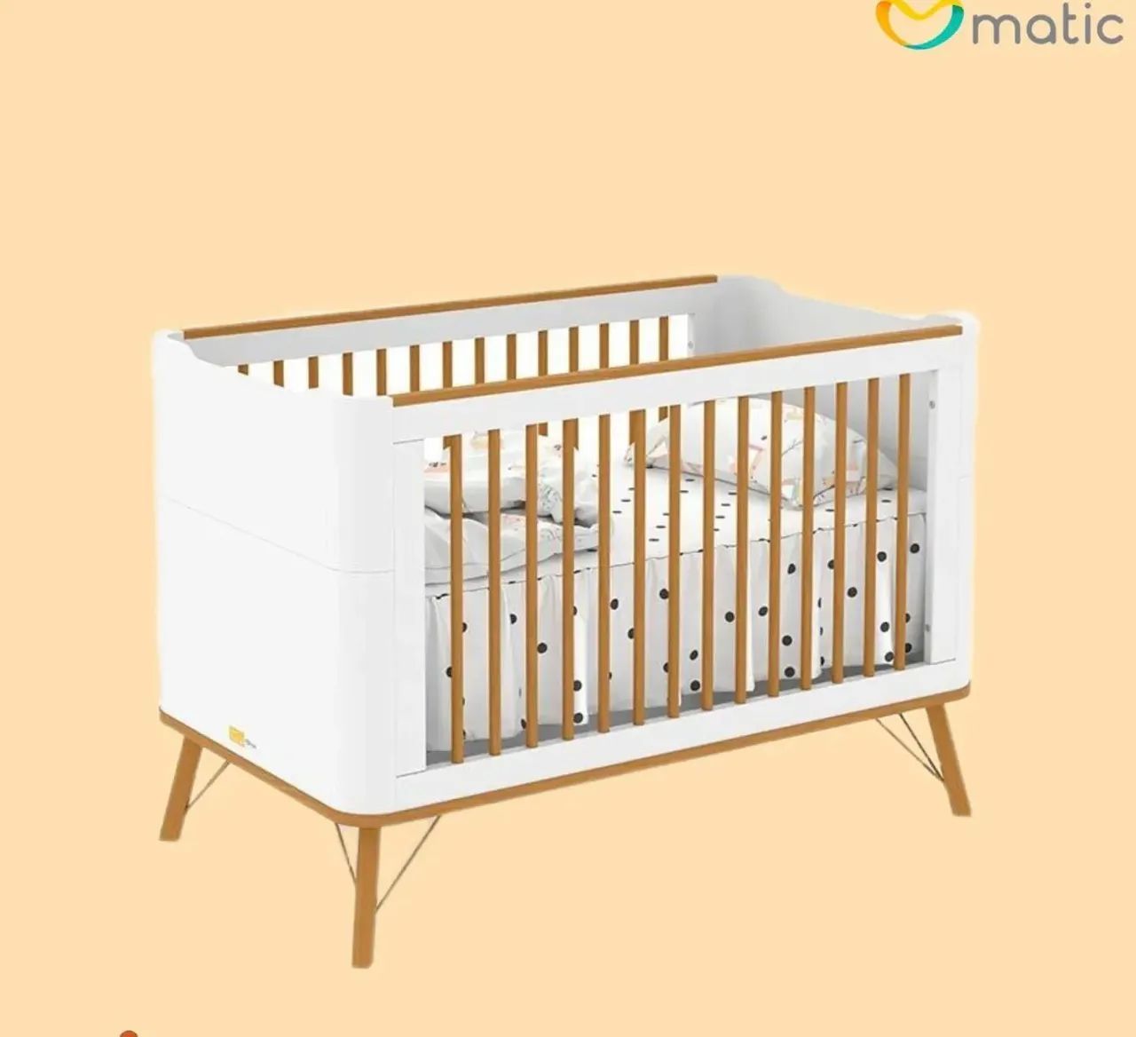 Berço albi matic, padrão americano, 3 em 1