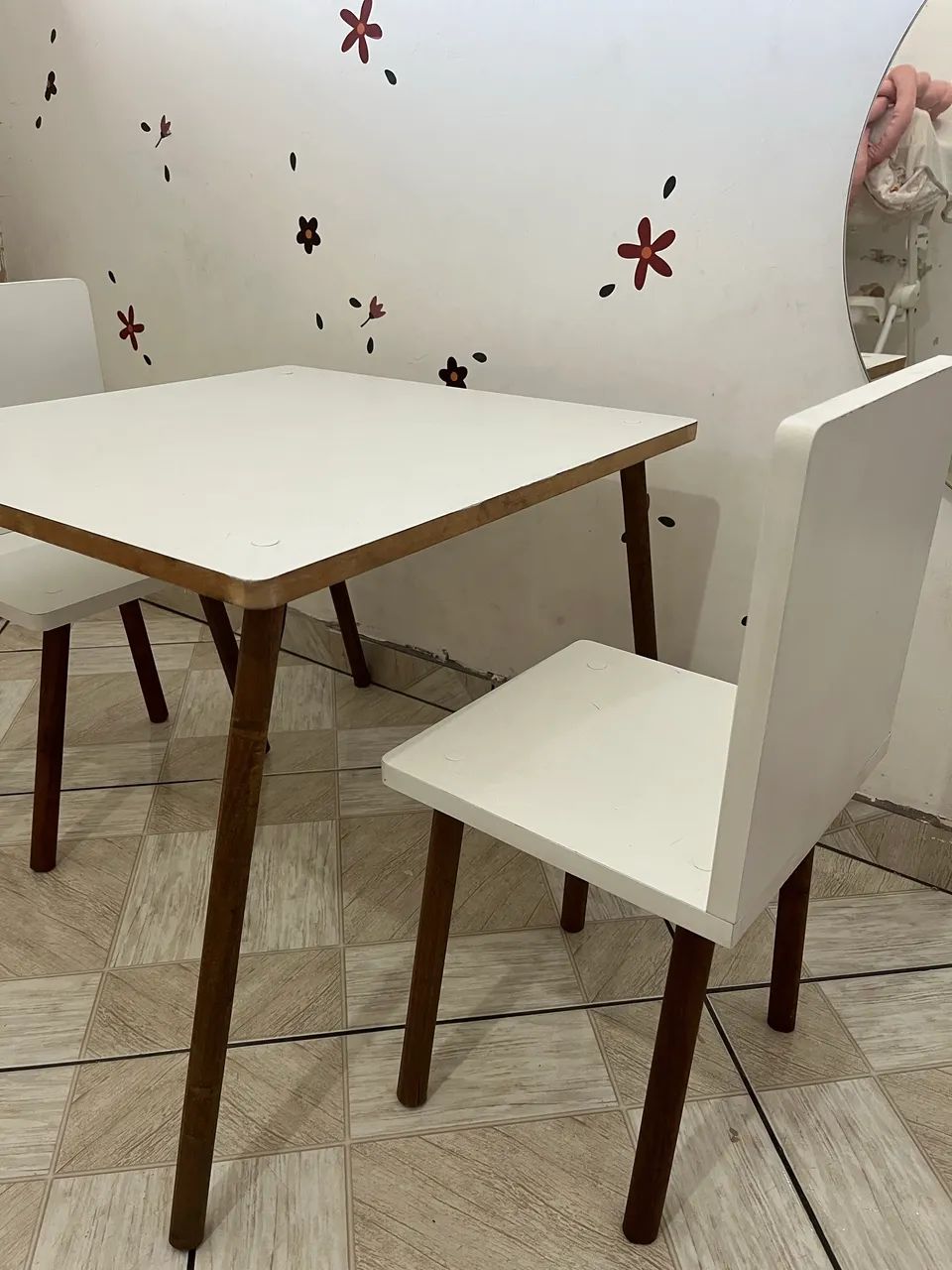 Mesinha Infantil com Cadeira | Mesa para Desenho, Estudo e Atividades - Foto 2