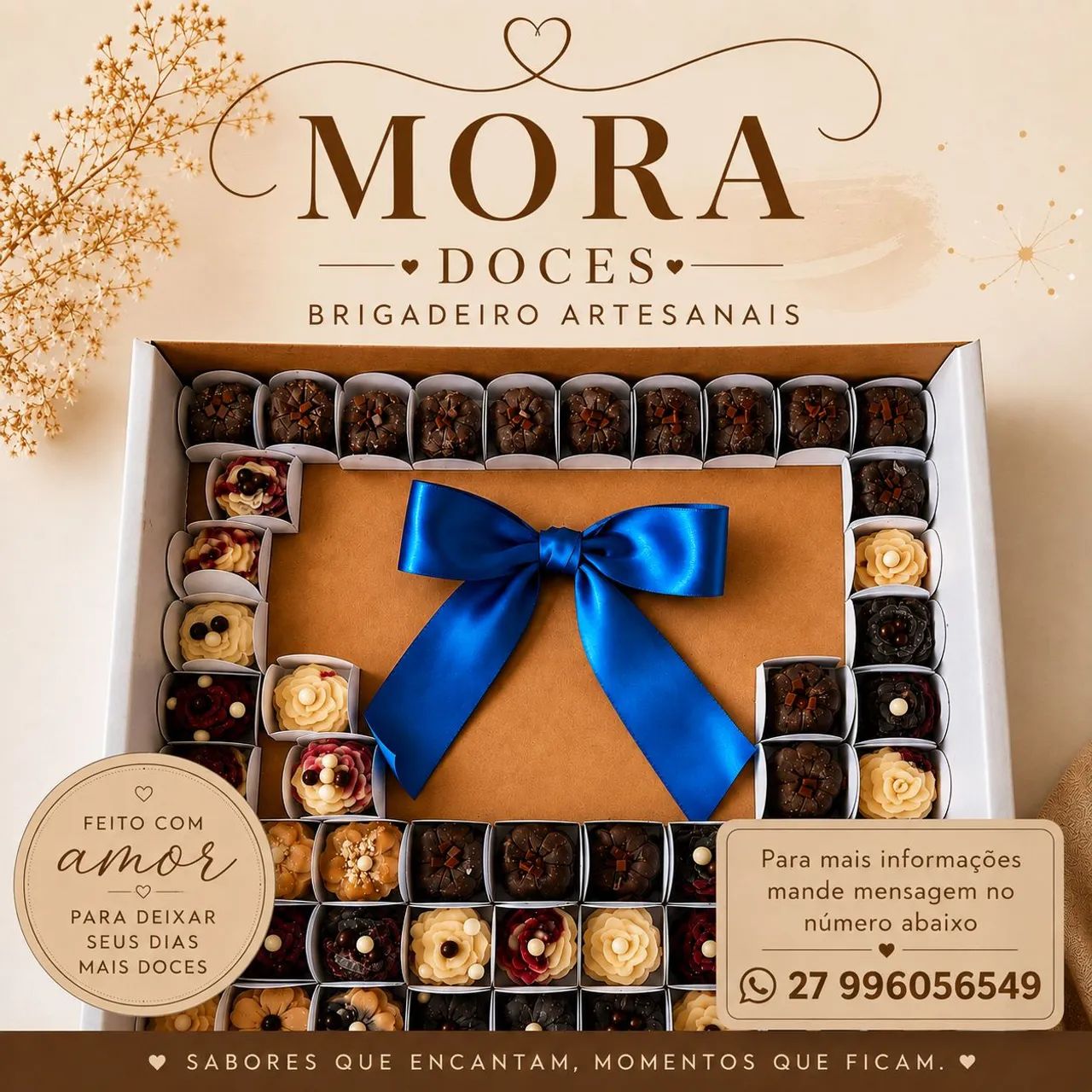 Vendo brigadeiros personalizados 
