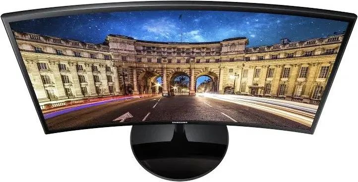 Monitor Curvo Samsung 24 CF390 Full HD na caixa - Foto 4