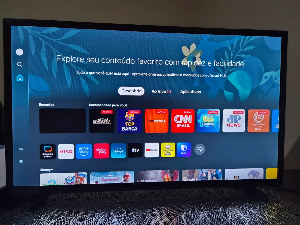 Televisão Samsung smart 32 polegadas nova .
