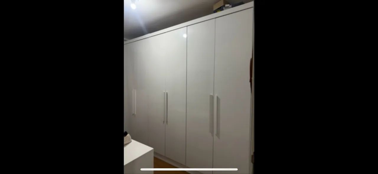 Guarda roupa branco roupeiro 