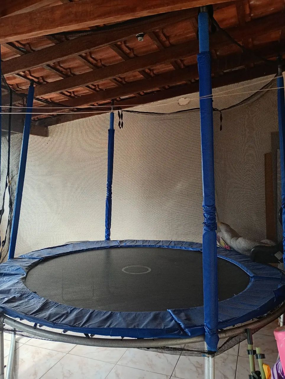 Cama elástica grande