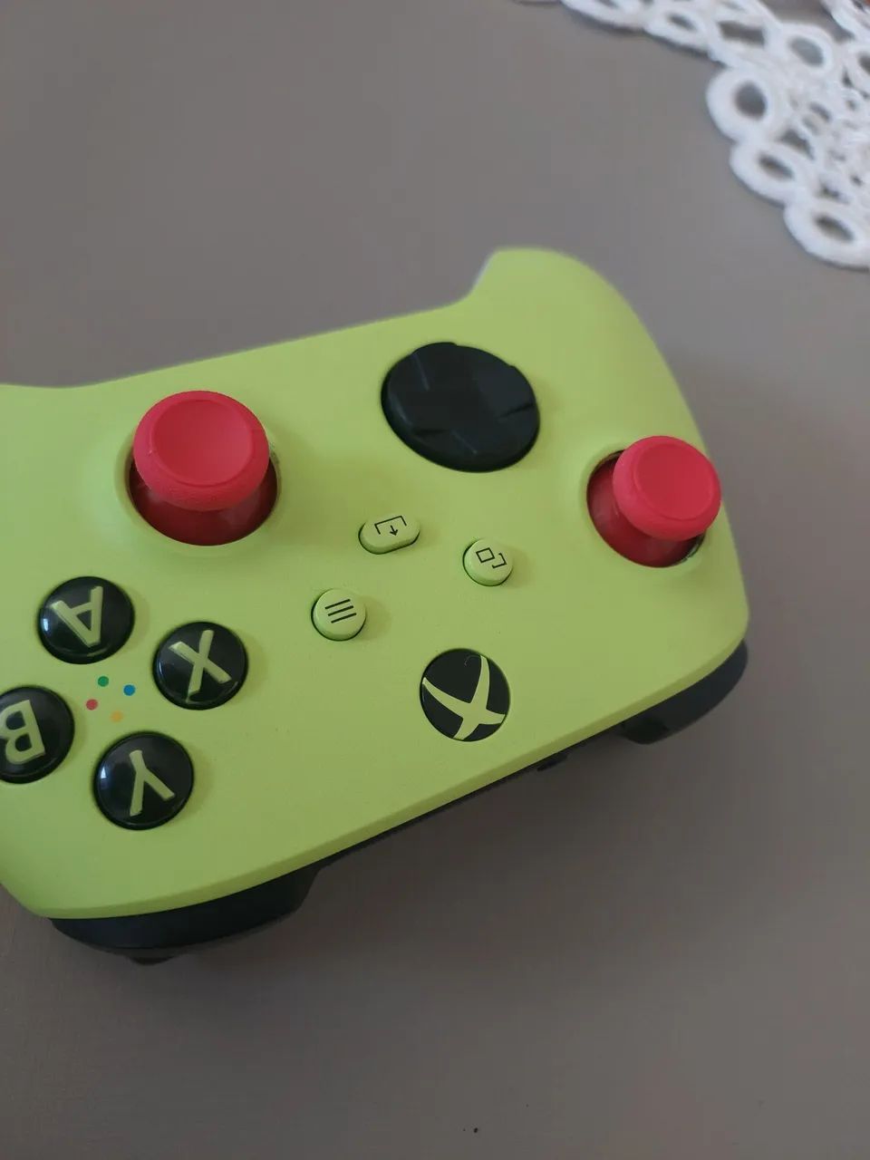 Controle Xbox series X Green Processdural original zeradooo