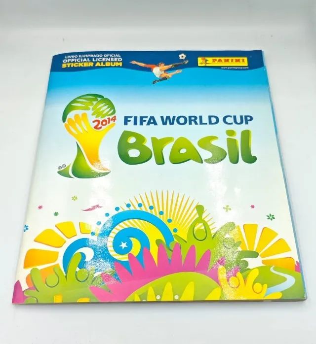 Álbum Copa do Mundo 2014 Completa Capa Mole