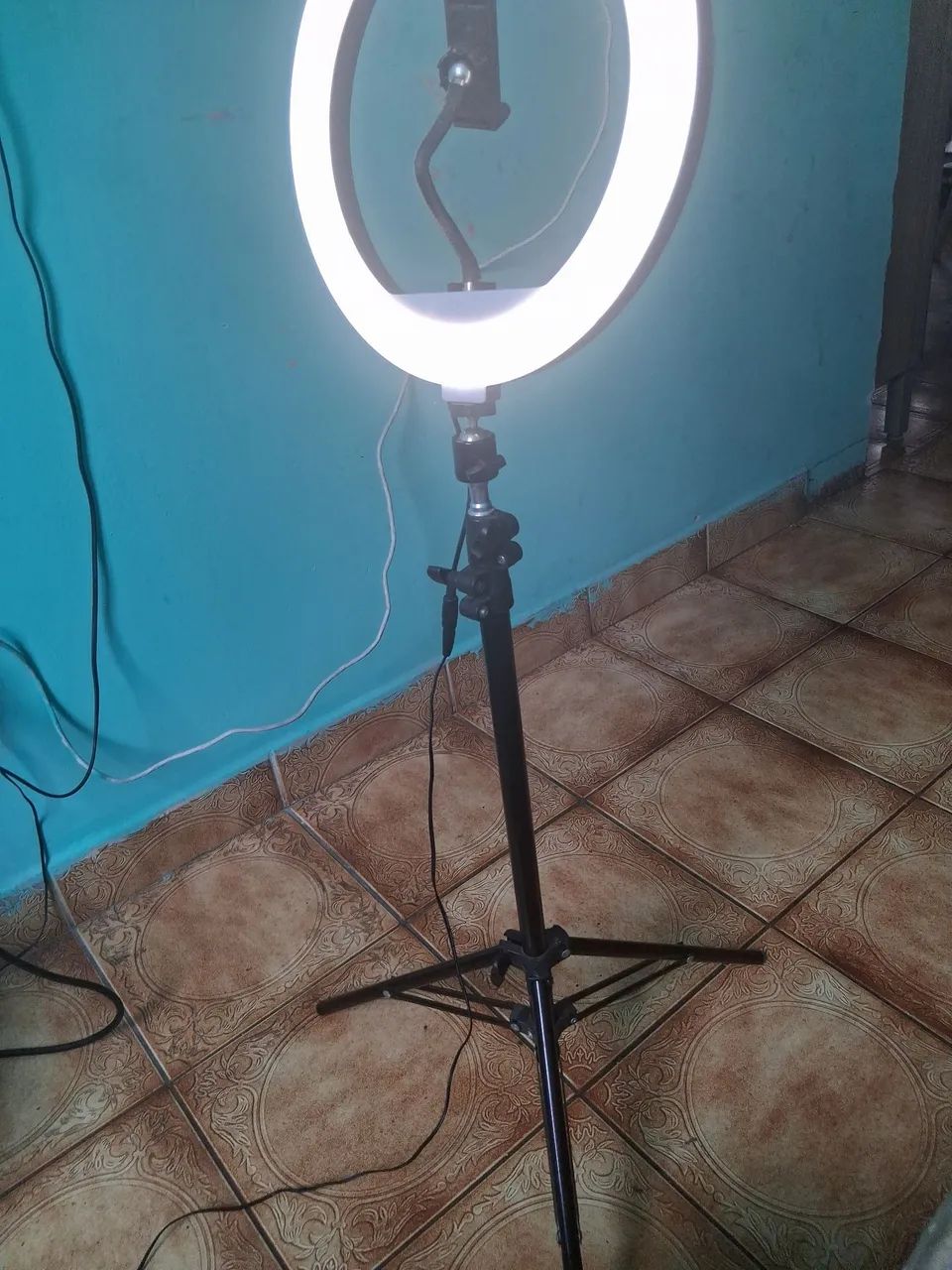 Kit Ring Light (Luz Circular) com Tripé!  - Foto 2