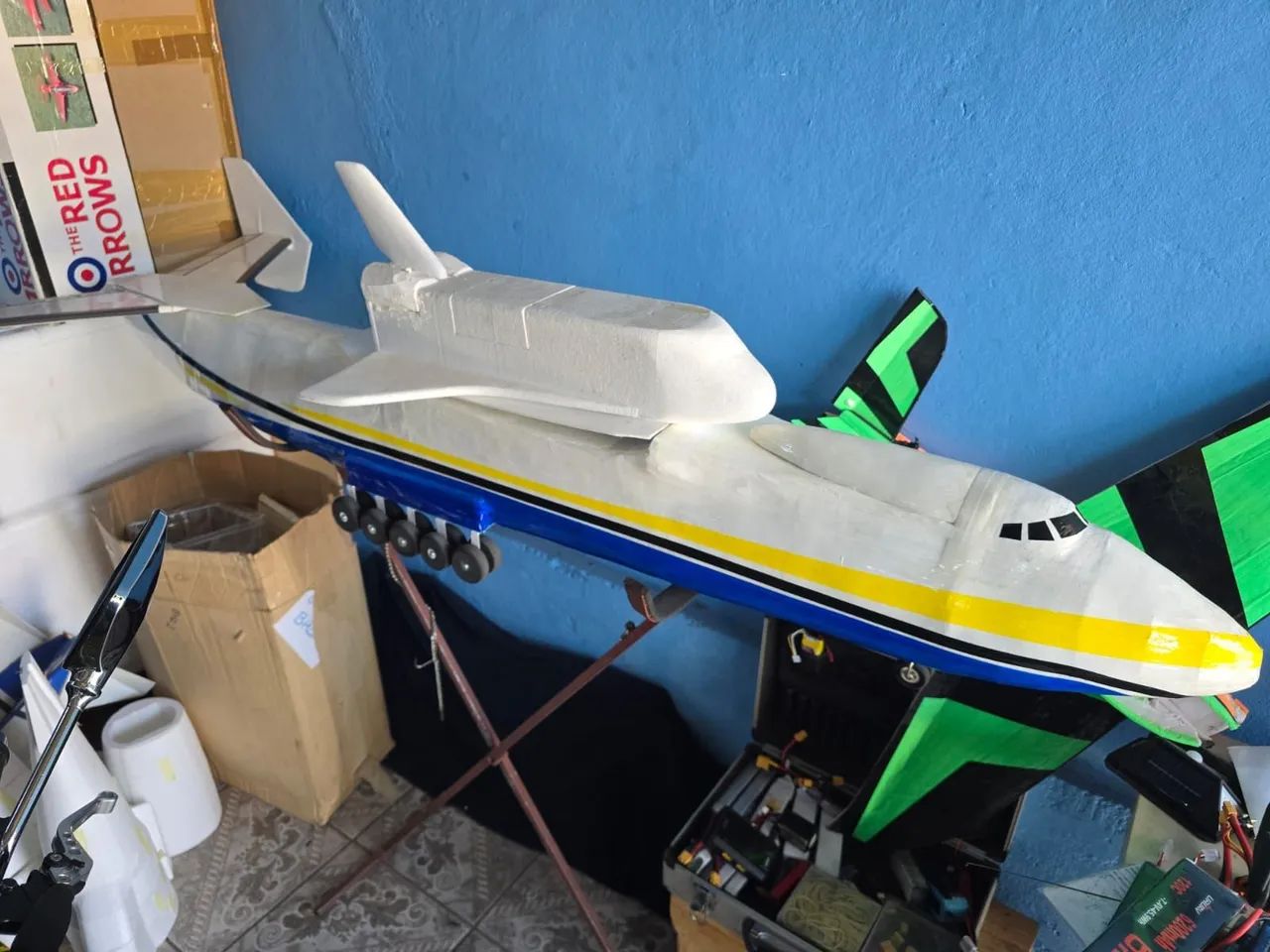 Aeromodelo Antonov AN 225 unico - Foto 5