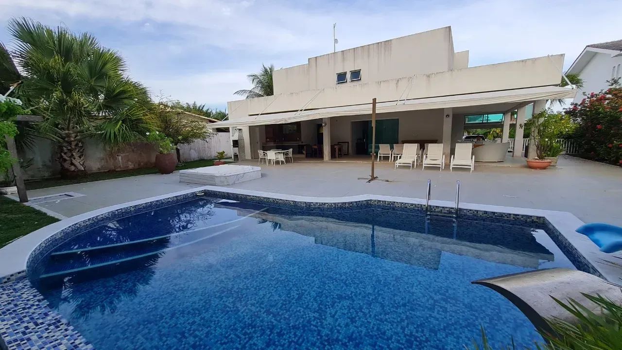 Excelente Casa Duplex, 4 suítes + Escritório, fino acabamento, Busca Vida, Camaçari, BA. - Foto 4
