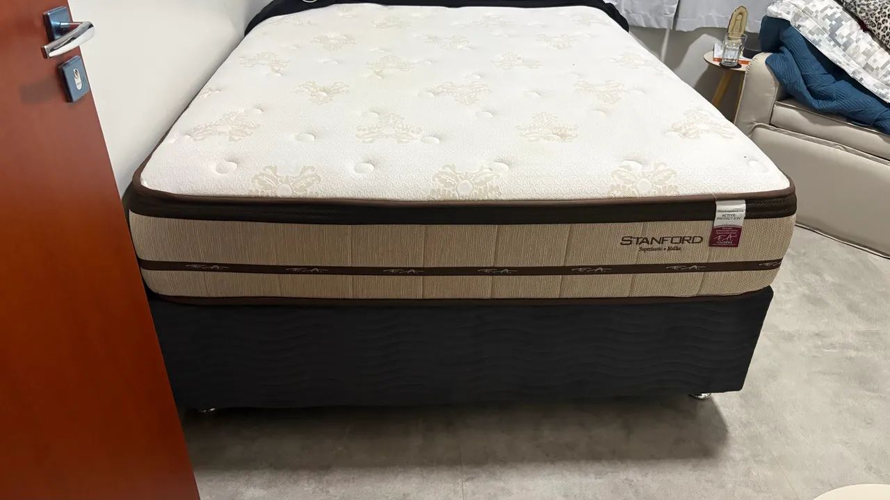 Cama Casal bem nova - Foto 2