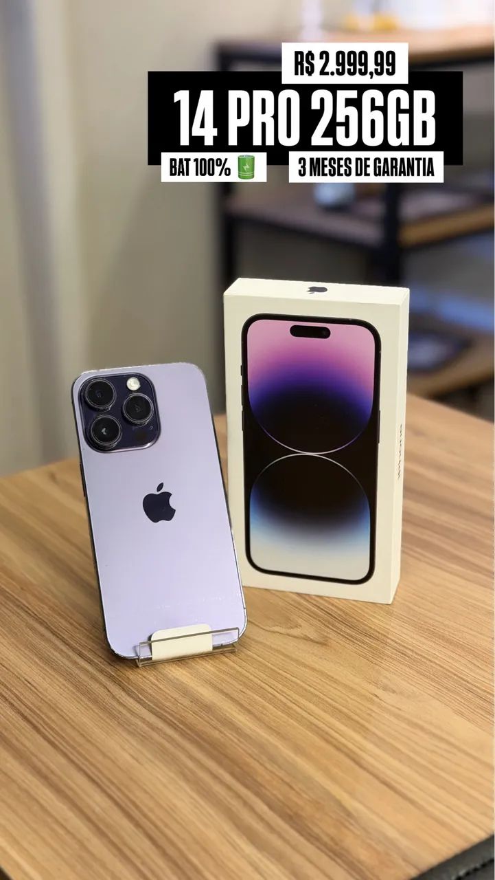 iPhone 14 Pro 256GB - Celulares e Smartphones - Candelária, Natal