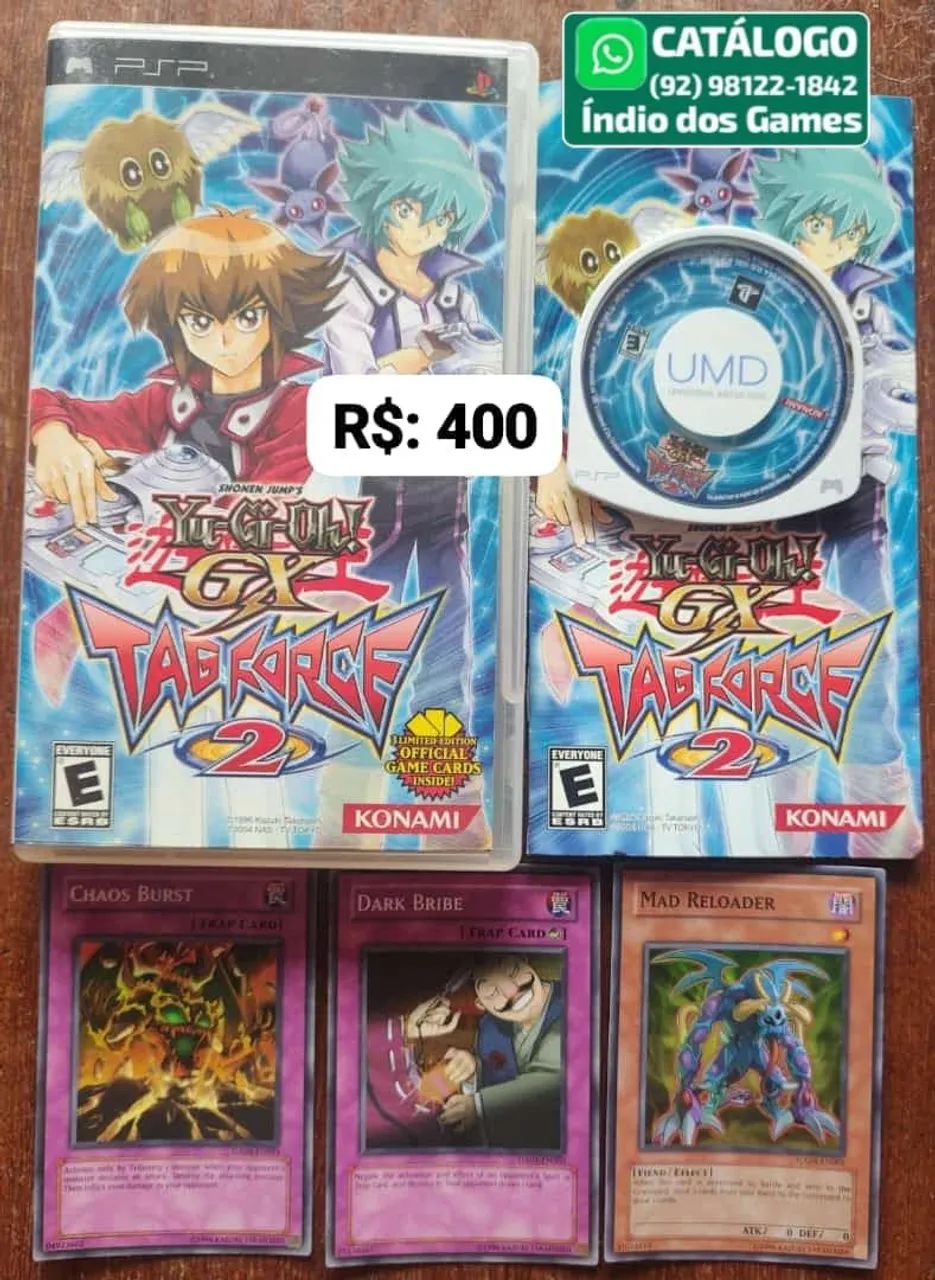 Yu-Gi-Oh! GX Tag Force 2 = R$: 400