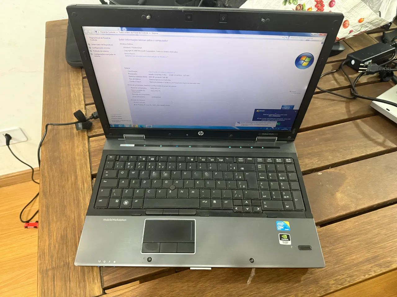 Elitebook HP 8540w Core i7 - Foto 3