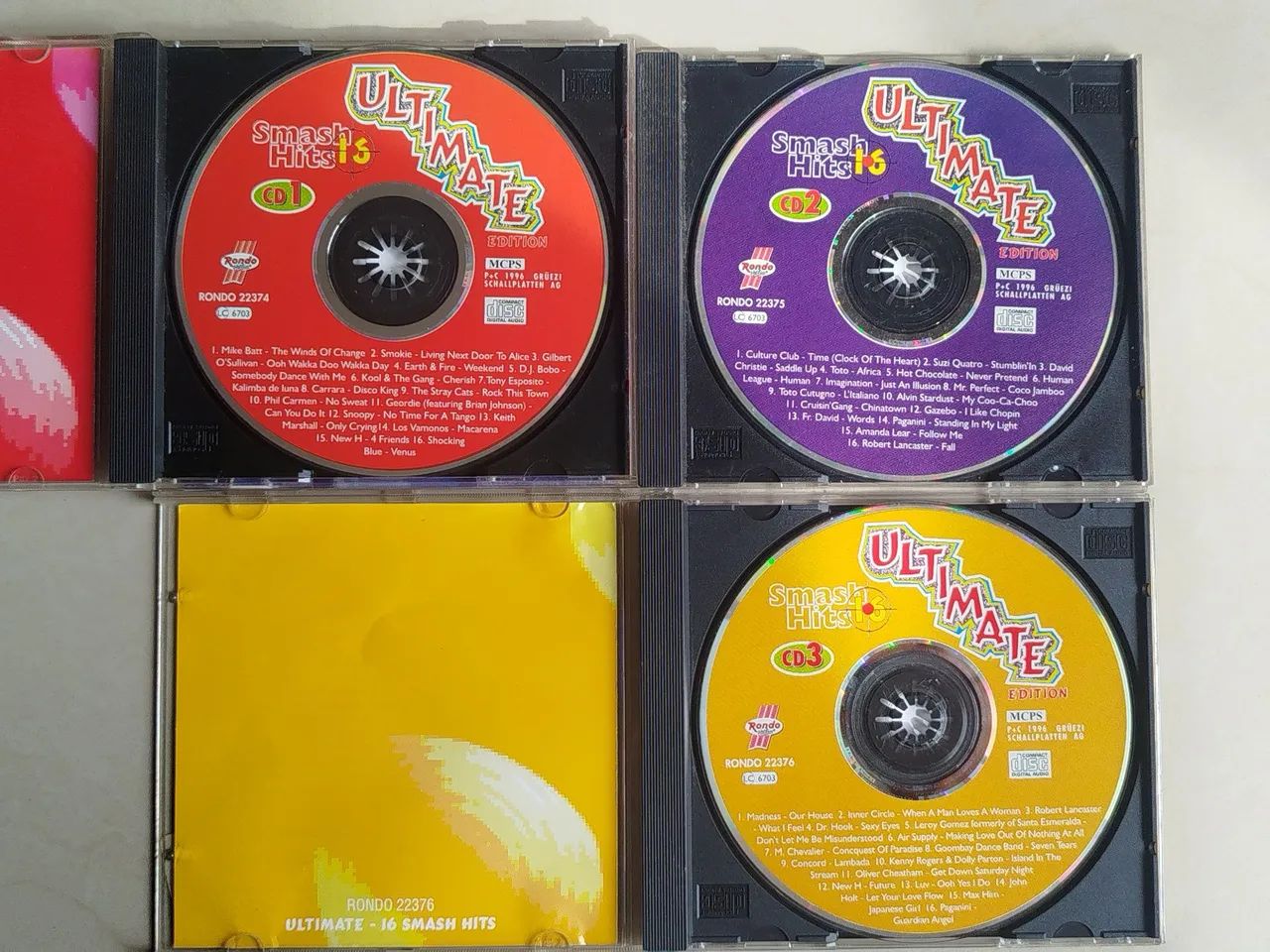 CDs Ultimate Editions - Smash Hits - Coleção c/3 - Foto 3