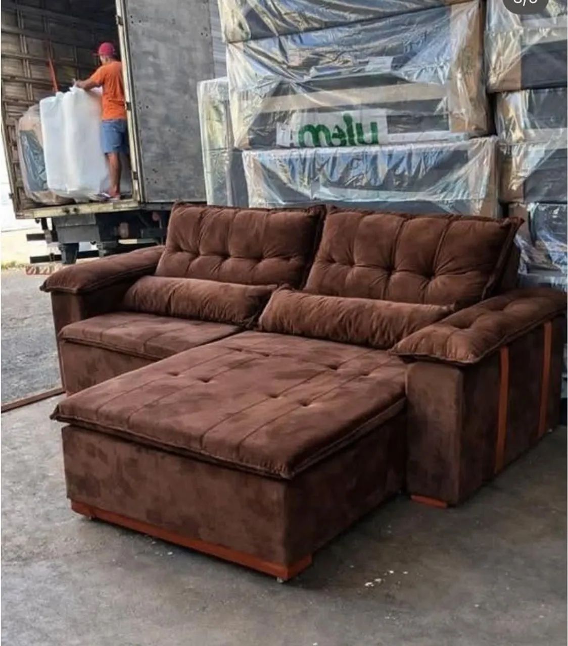 Sofa luxo promoção  - Foto 2
