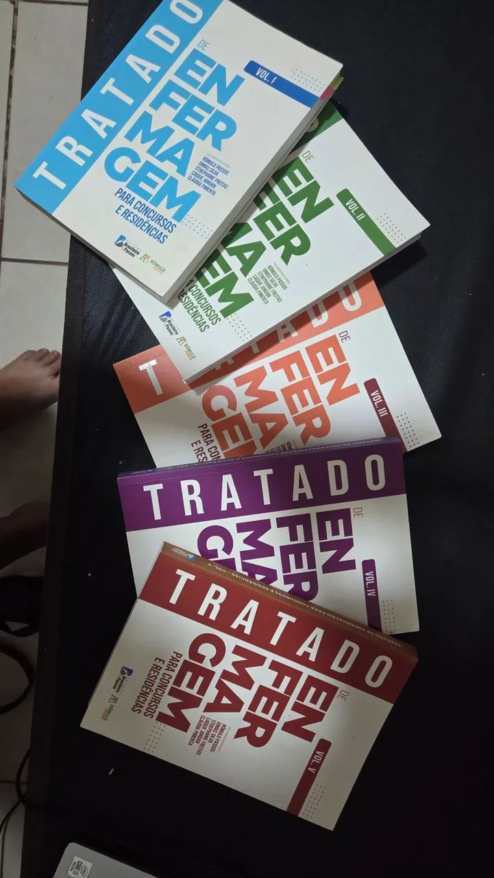 Livros enfermagem - Rômulo passos