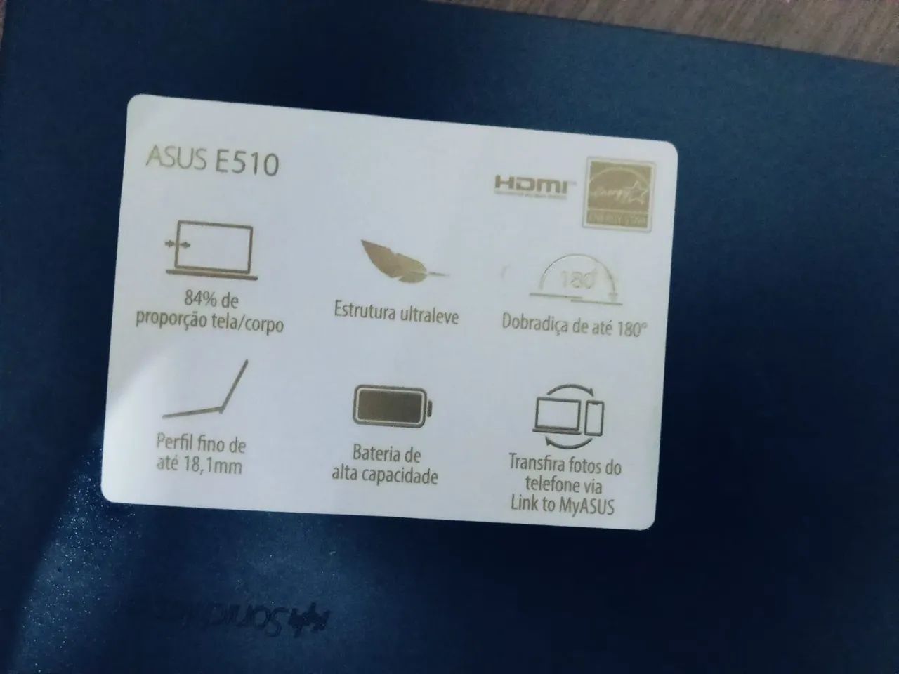Vendo notbok asus E510 - Foto 3