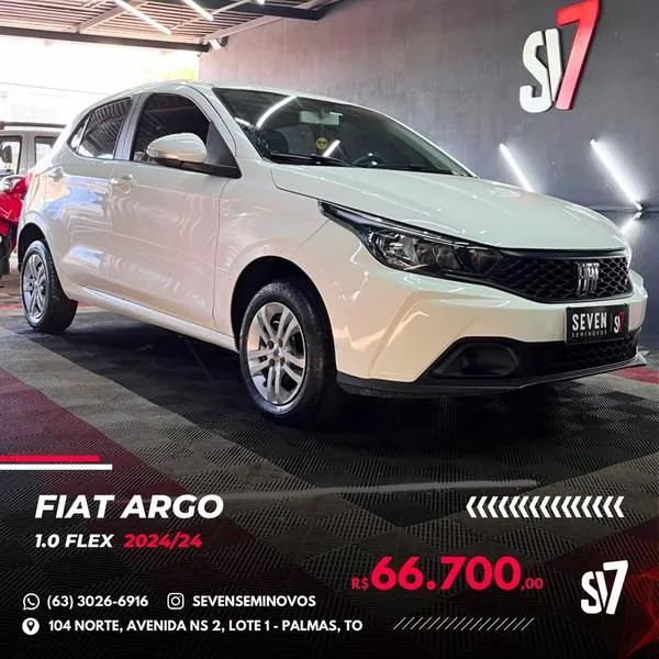 Fiat Argo 1.0 6V Flex. 2024