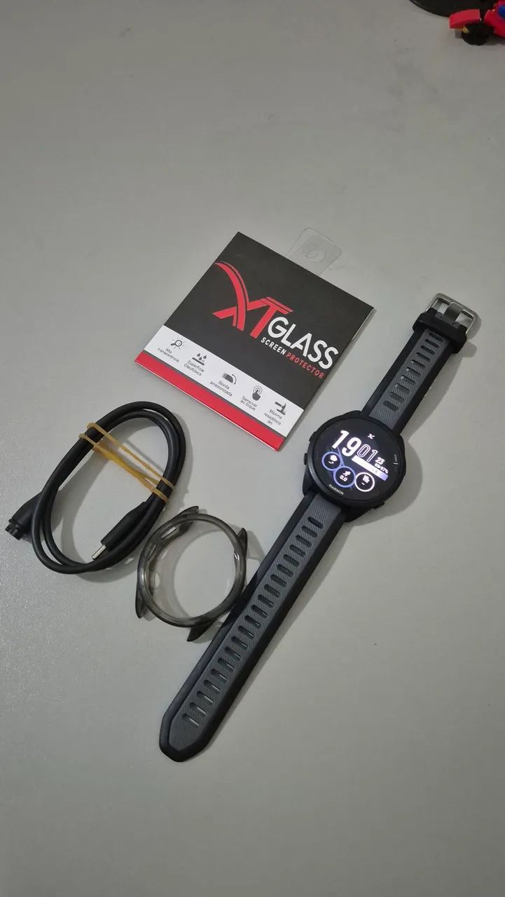 Garmin Forerunner 165 + capinha e película 