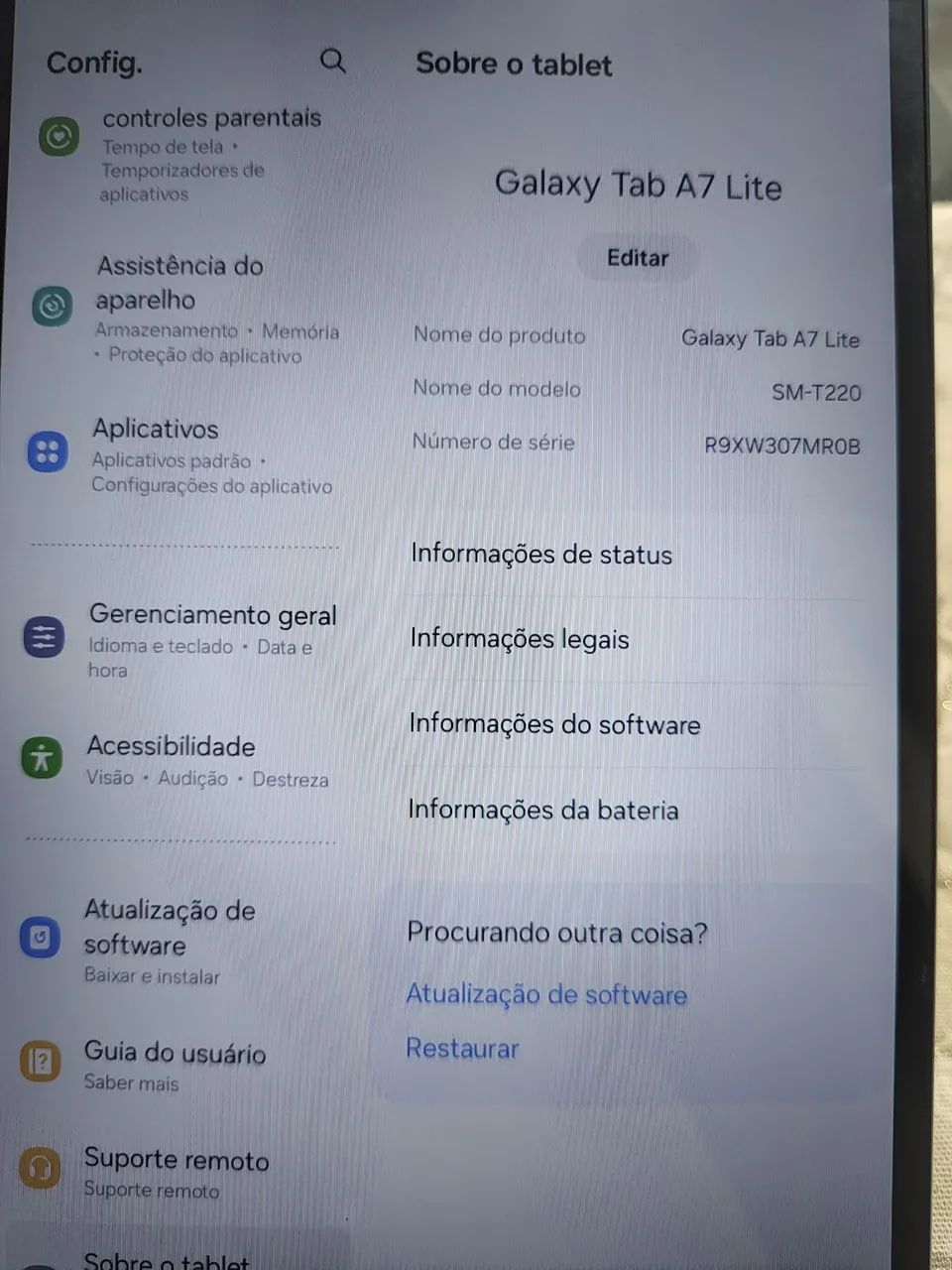 Tablet Samsung Lite A7 - Foto 3