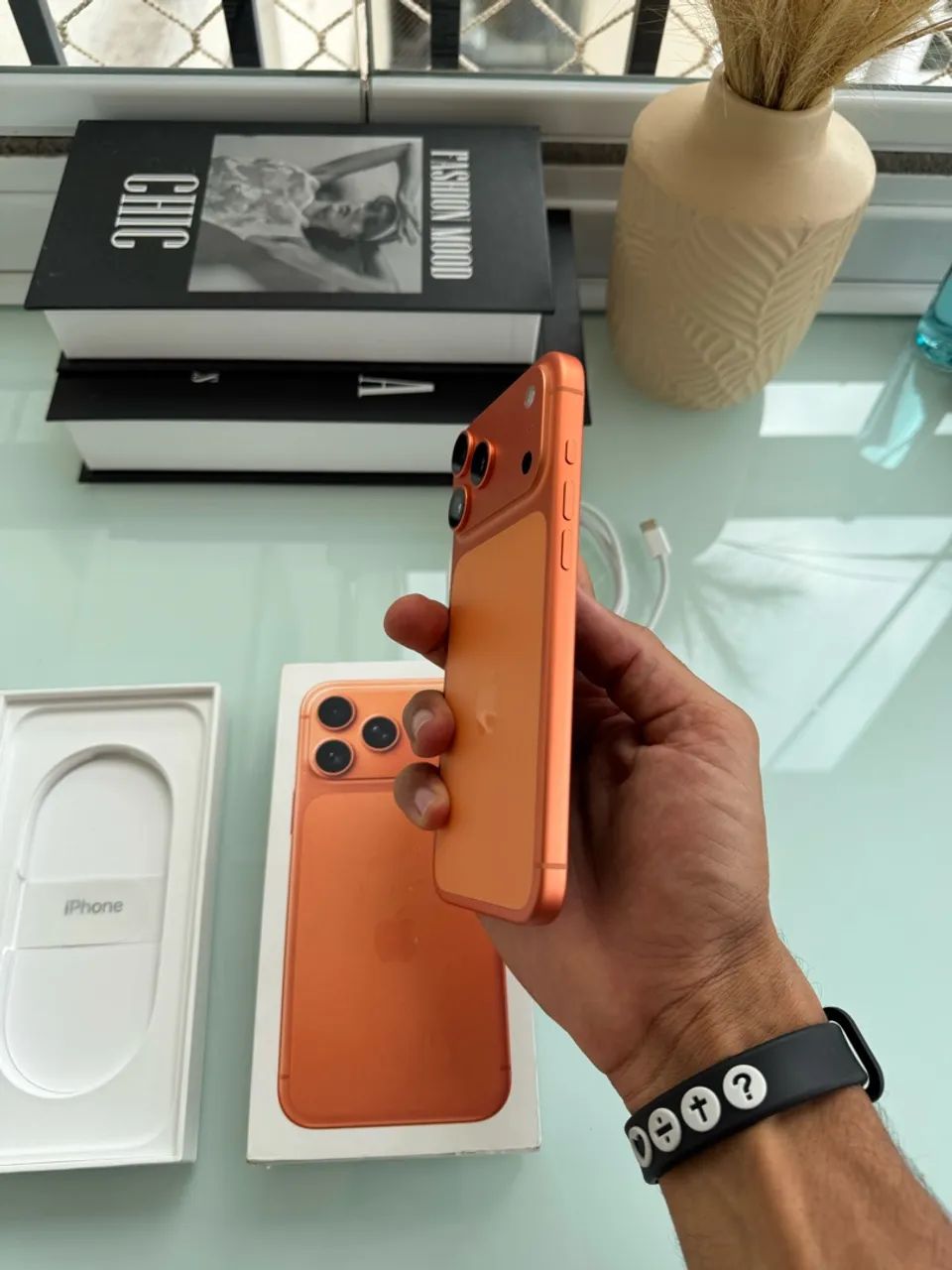 iPhone 17 pro Max 1tb (1000gb) 1 mês de uso novinho - Foto 3