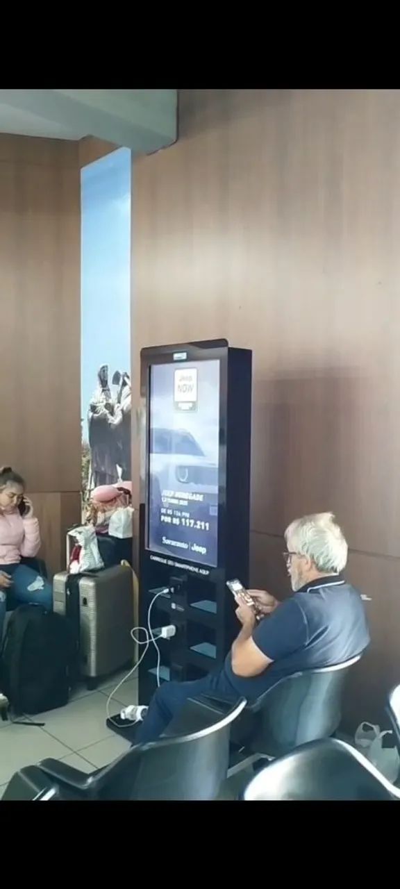 TOTEM com painel de publicidade, ganhe dinheiro com publicidade