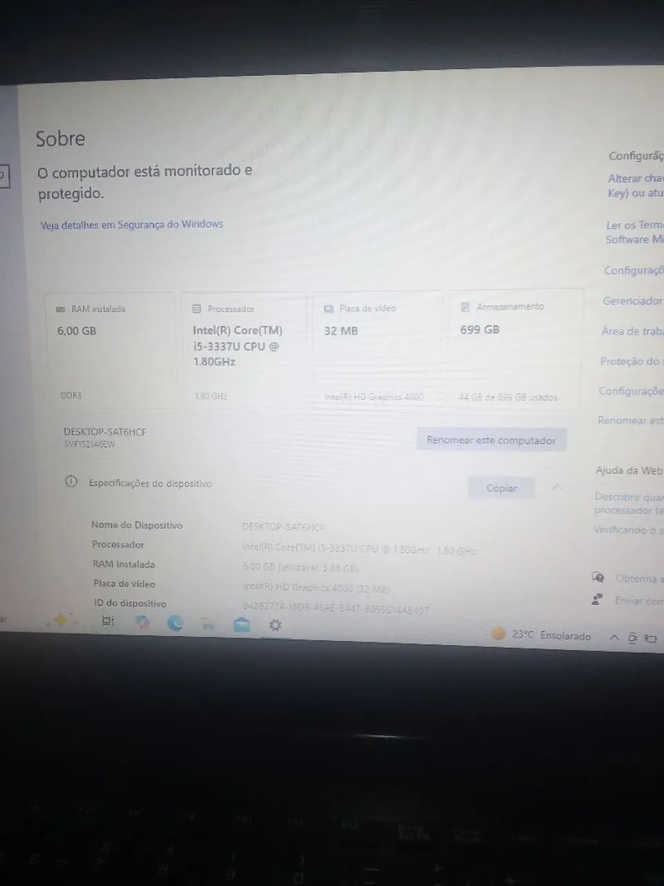 Notebook SONY i5  - Foto 3