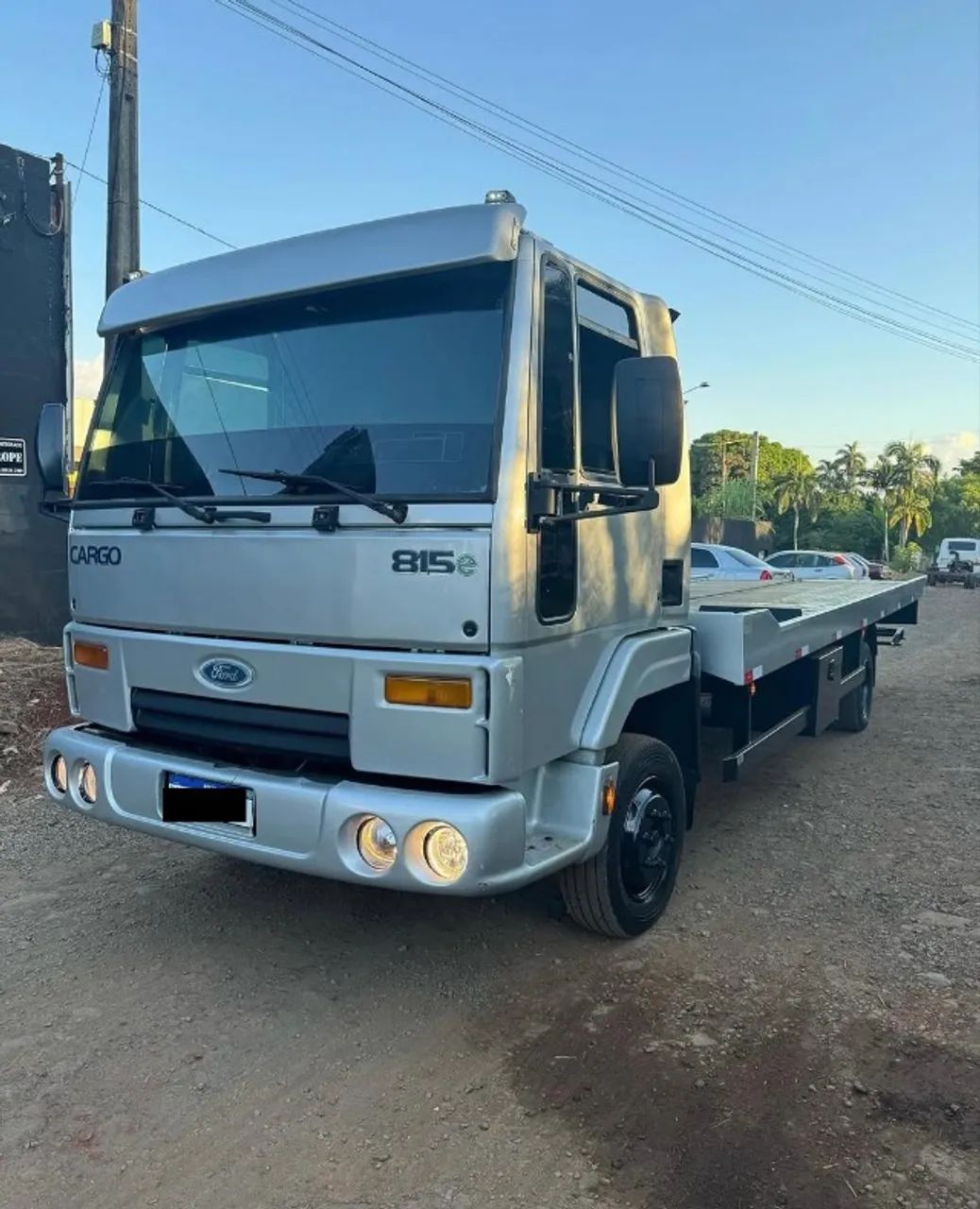 ford cargo 815 4x2 2012 plataforma 7m - Foto 2