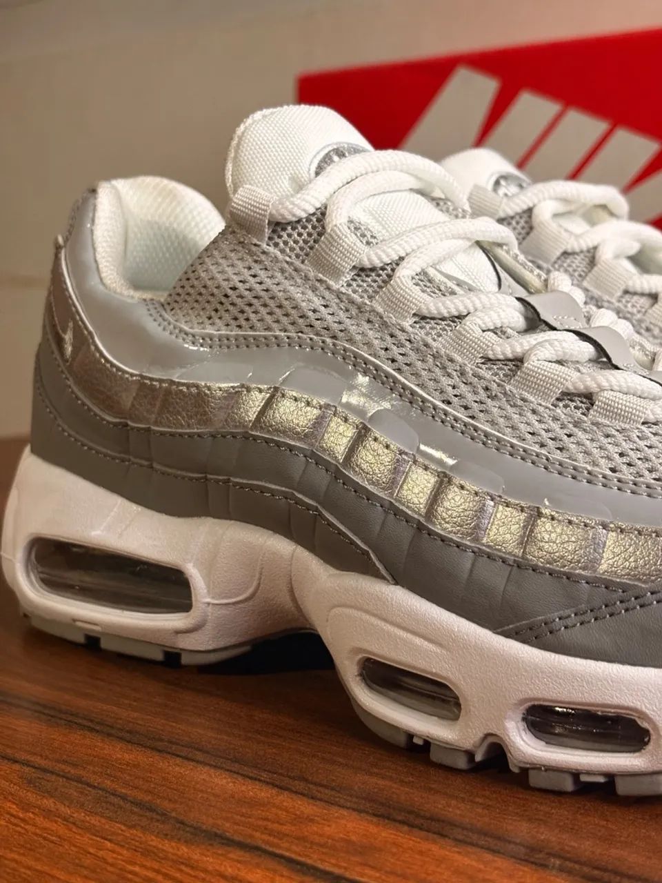 AIR MAX 95 PARTICLE GRAY - Foto 3
