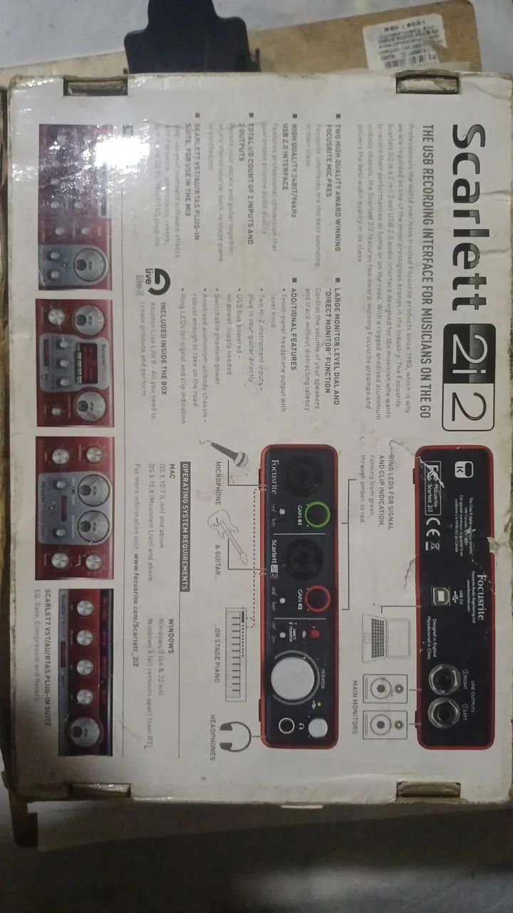 Interface de áudio  - Foto 2