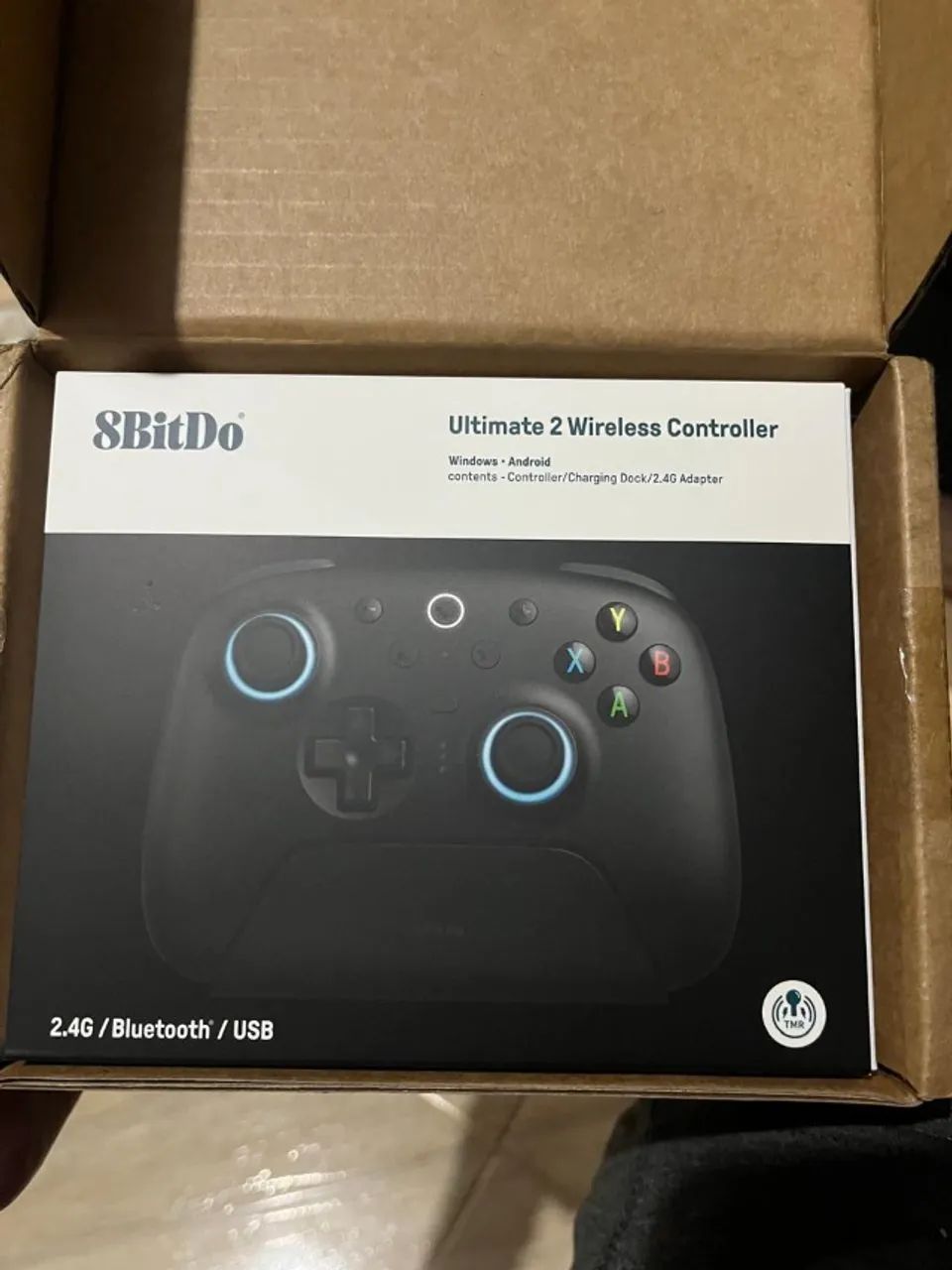 Controle 8BitDo Ultimate 2, Wireless, Preto - Foto 2