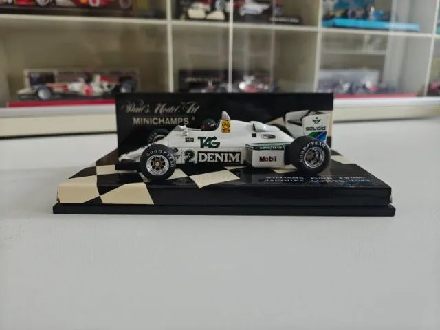 Miniatura Williams FW08C - Jacques Lafitte - 1983 - Escala 1:43