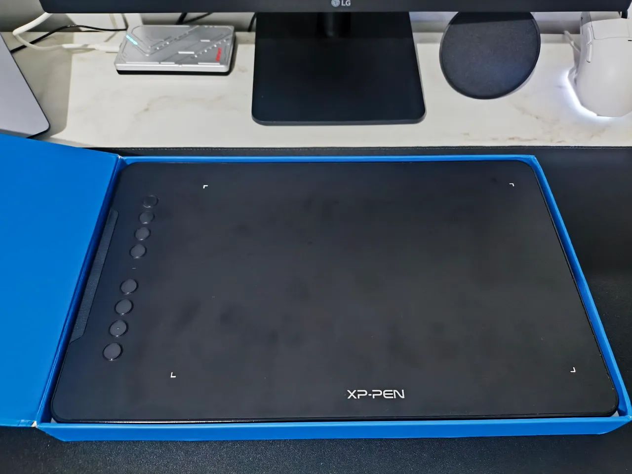 Mesa Digitalizadora XPPen Deco 01 V2 Completa na Caixa - Foto 2