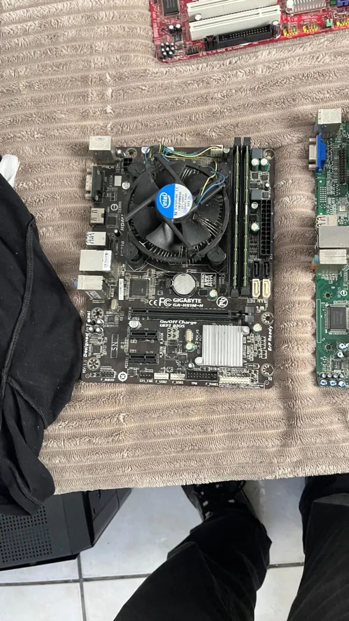 Kit com Placas-Mãe Usadas para Desktop - Foto 2
