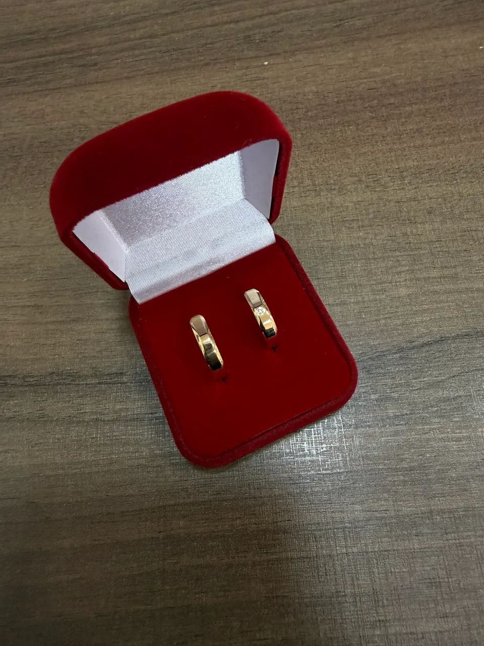 Par de Aliança em ouro 18K - Foto 3
