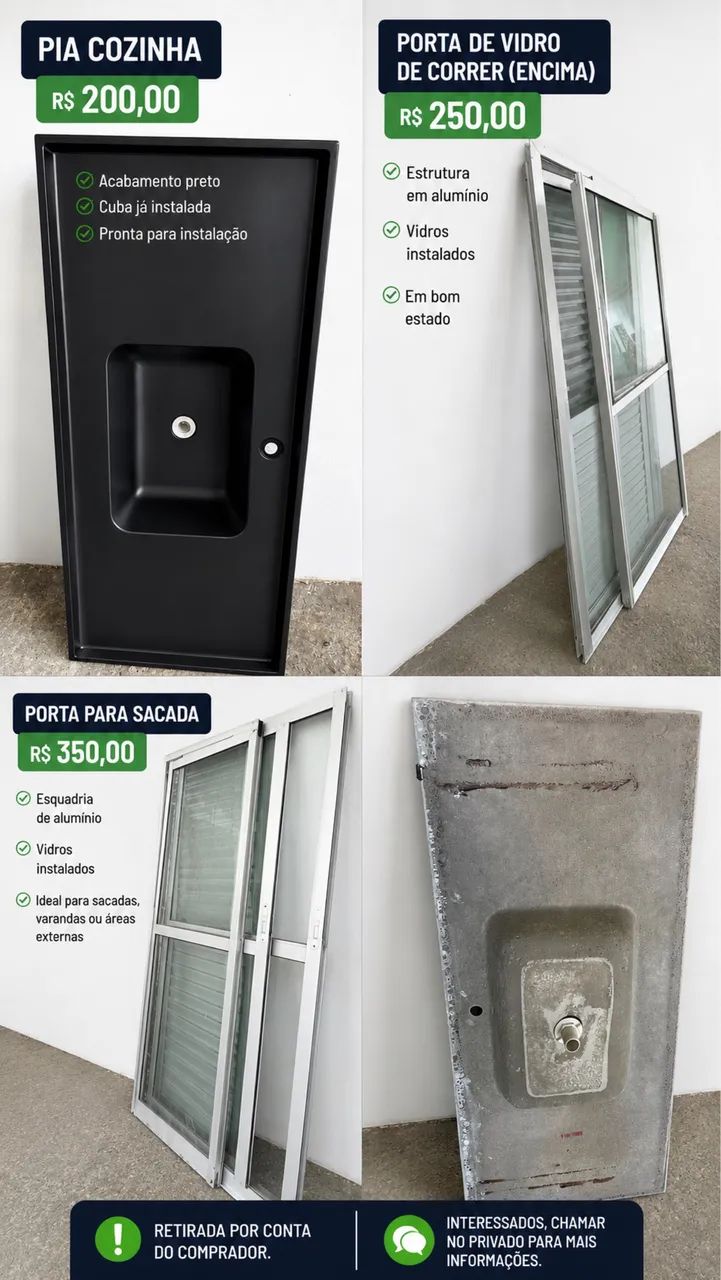 Itens para casa 