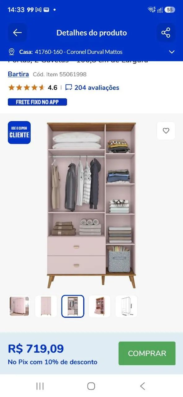 Guarda Roupa - Bartira  - Foto 2