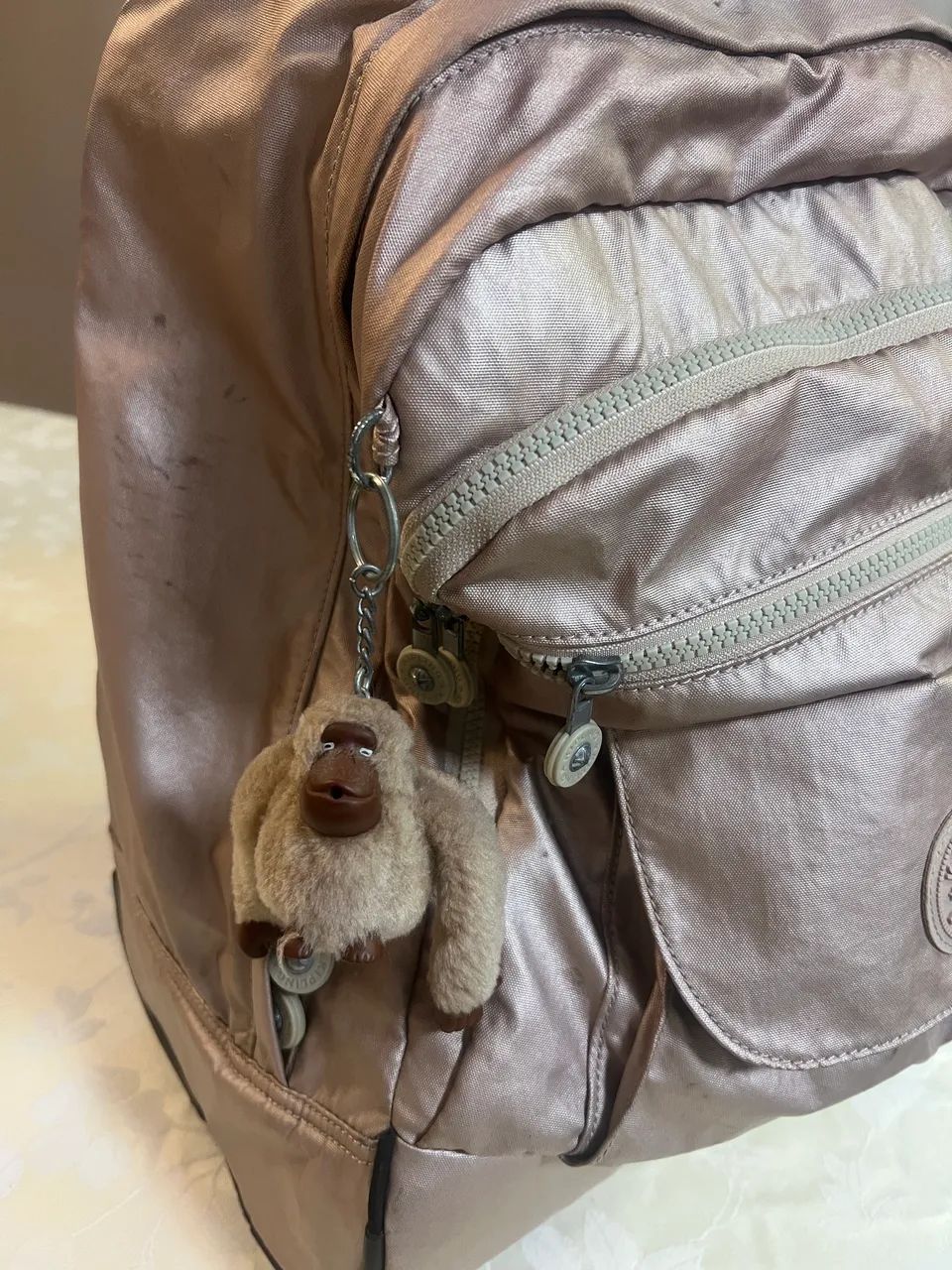 Mochila KIPLING ROSA METALIZADA  - Foto 5