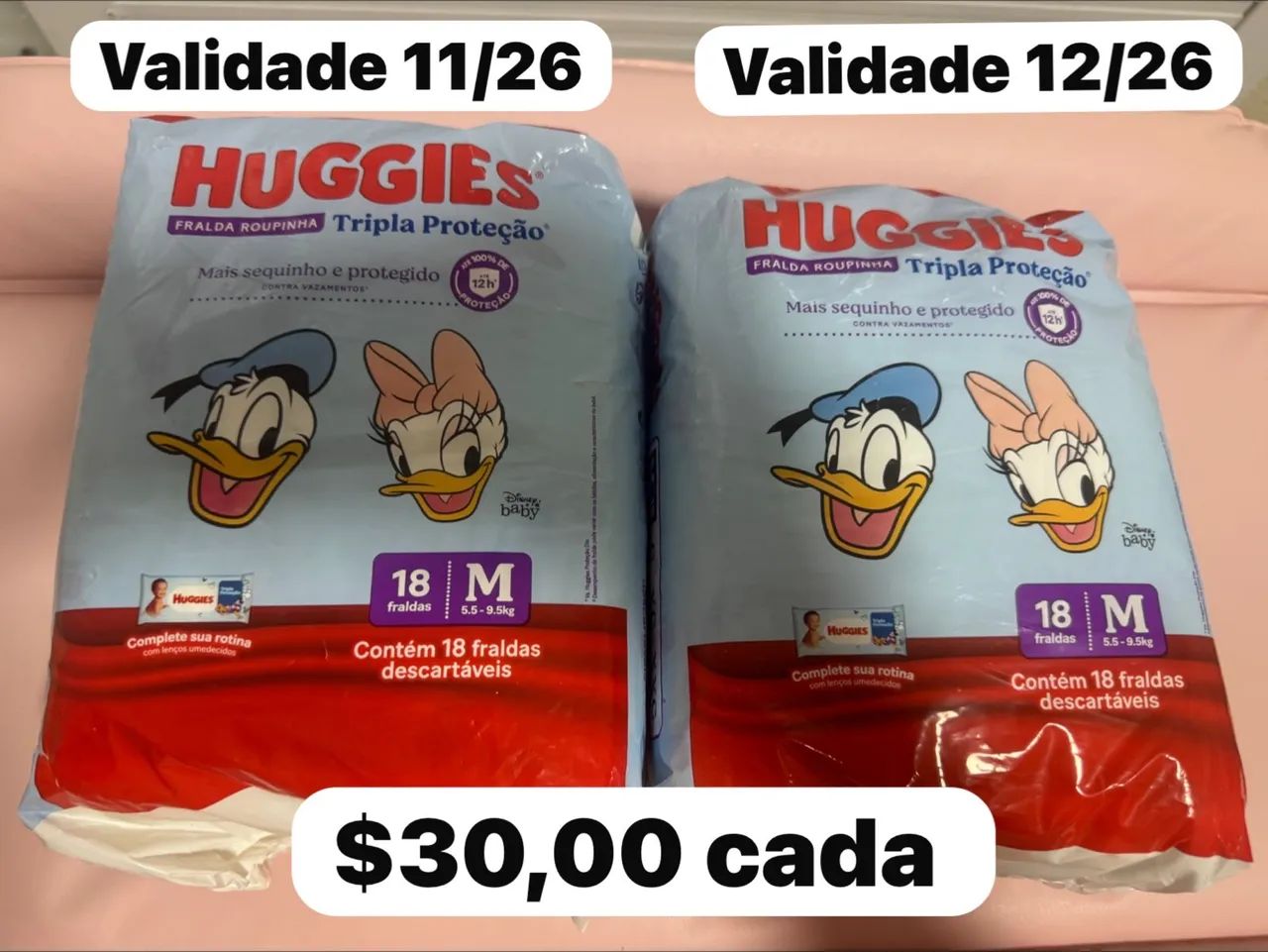 Fraldas descartáveis para bebê  - Foto 3