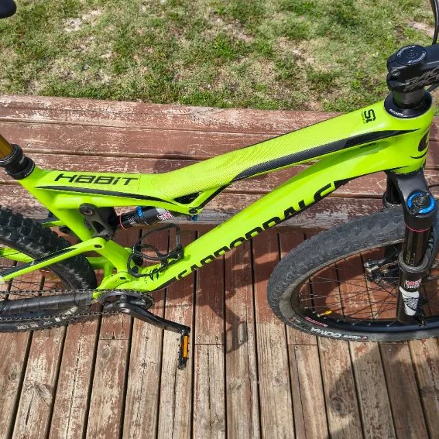 Bike Cannondale Habbit carbon full suspension - Foto 5
