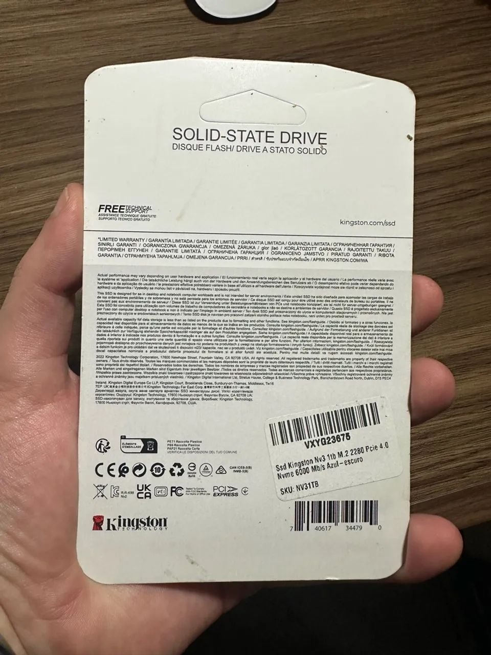 SSD 1 TB KINGSTON - Foto 3