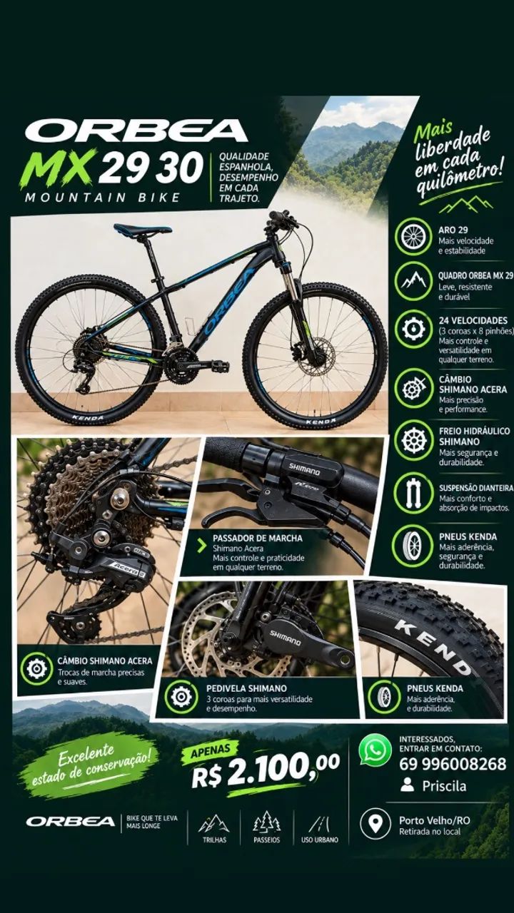 Bicicleta ORBEA MX 29 