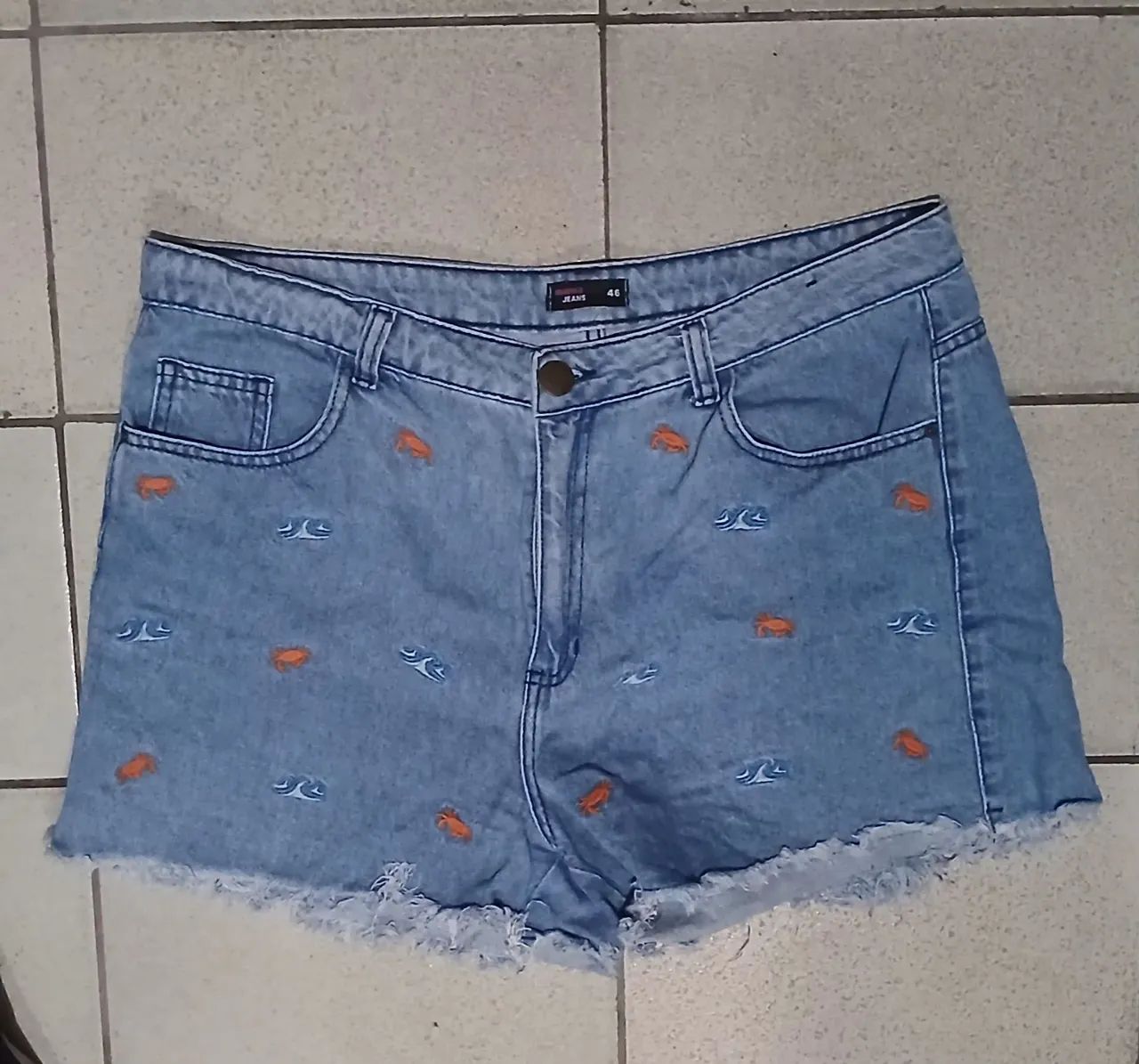 Short jeans (Tamanho 46) - Foto 2