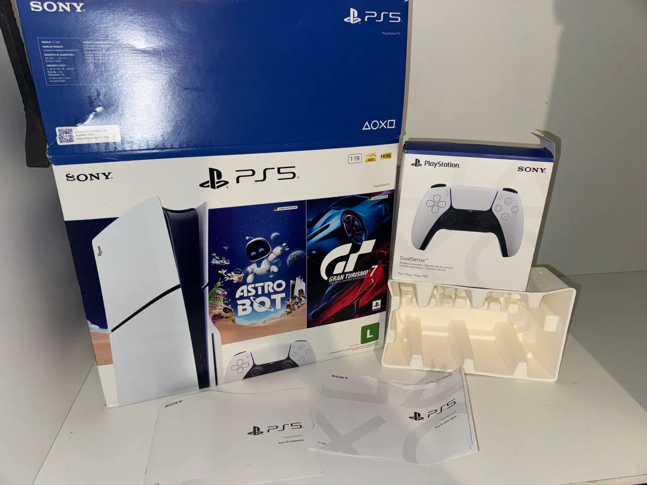 Caixa original PS5 PlayStation SONY - Foto 2