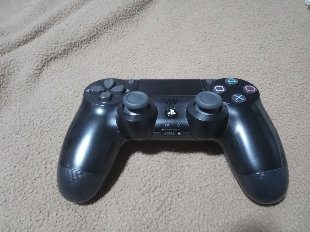 PS4 Slim 500GB SSD + Controle Original - Foto 3